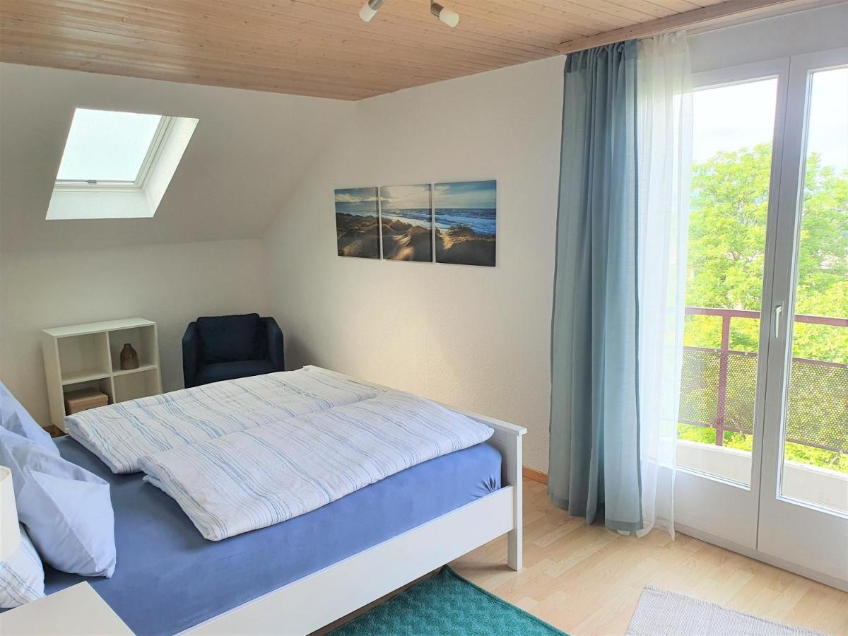 Ferienwohnung Mit Ausblick クロイツリンゲン エクステリア 写真